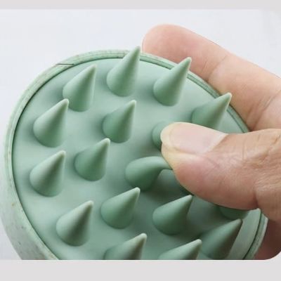 Brosse Cheveux - ScalpEase™ - Vert