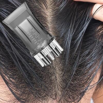 Applicateur d'Huile pour Cheveux - HairFlow™ - Gris