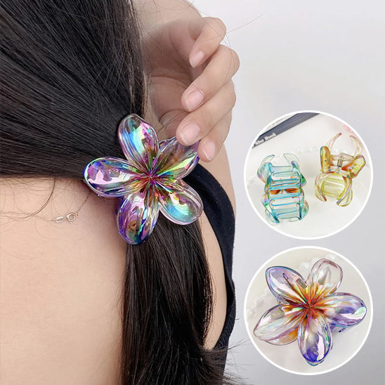 pince a cheveux hibiscus - 6pcs